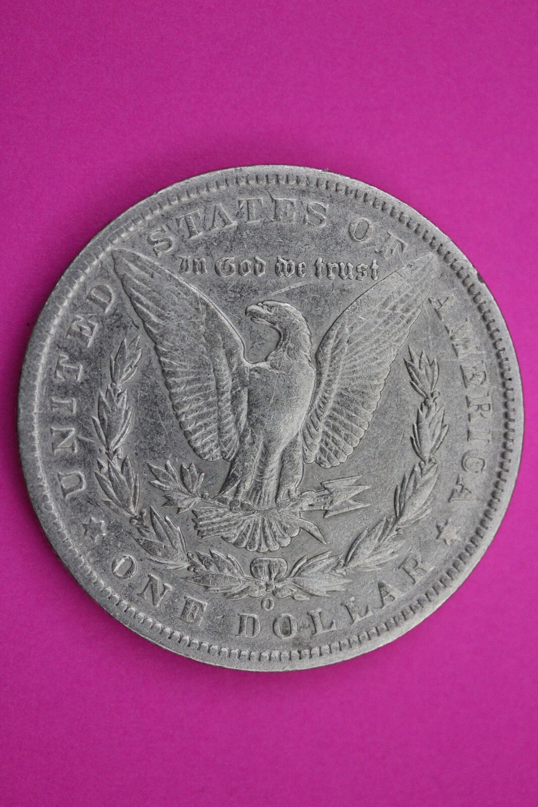 1891 O Morgan Lady Liberty Rare Date Silver DollarGuaranteed Authentic 0188N