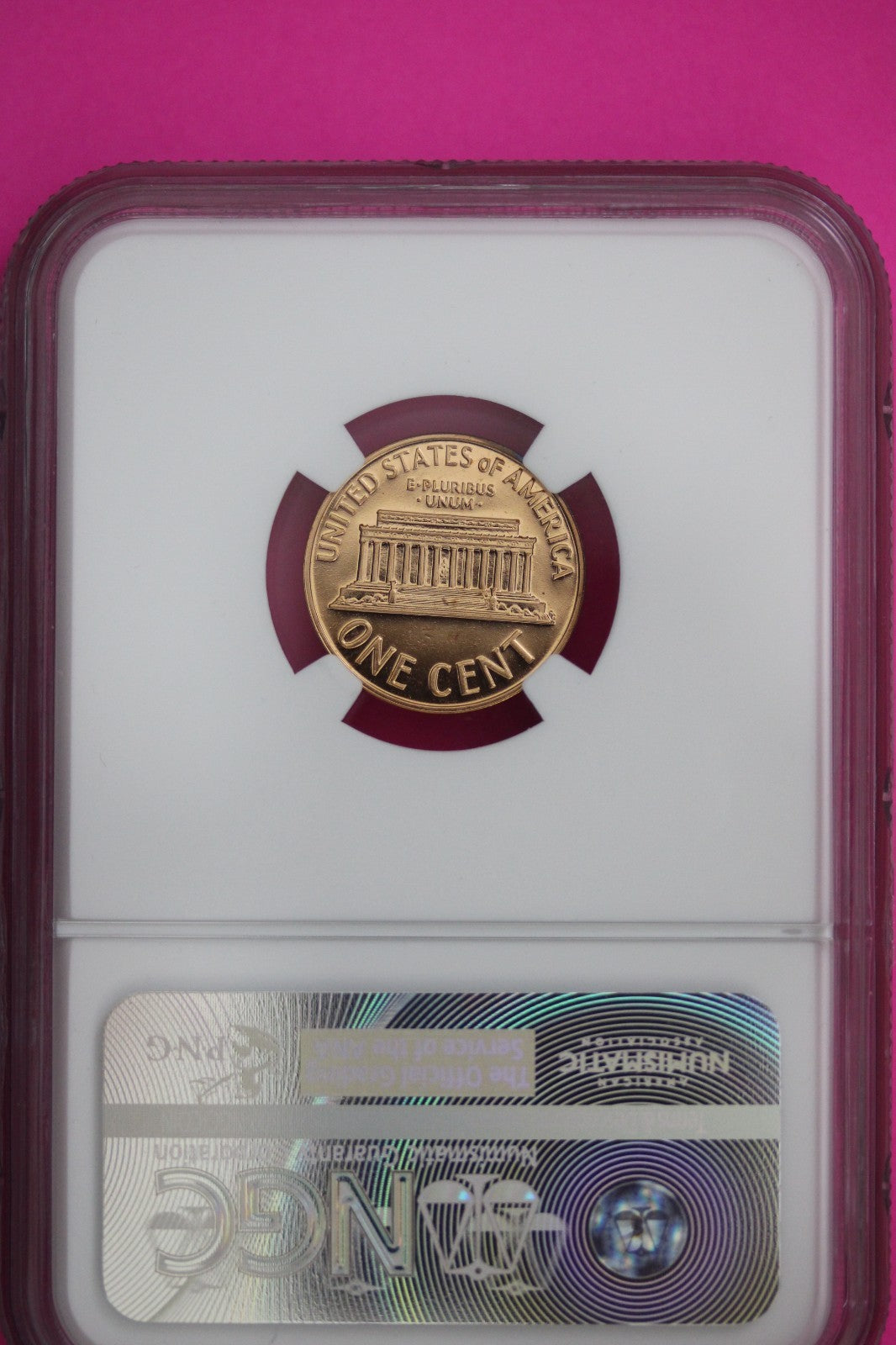 1961 PF 67 Red Lincoln Memorial Cent Proof Coin NGC certified Authentic Slab 304