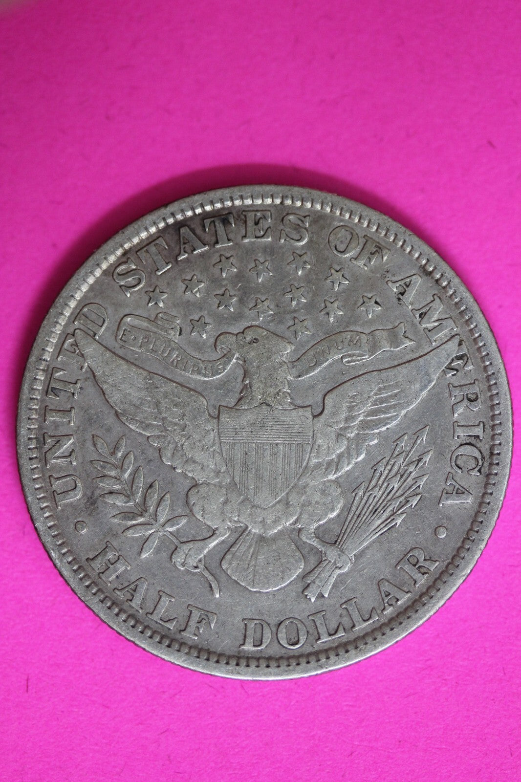 1904 P Barber Liberty Half Dollar Silver Coin Better Grade Philadelphia Mint 58