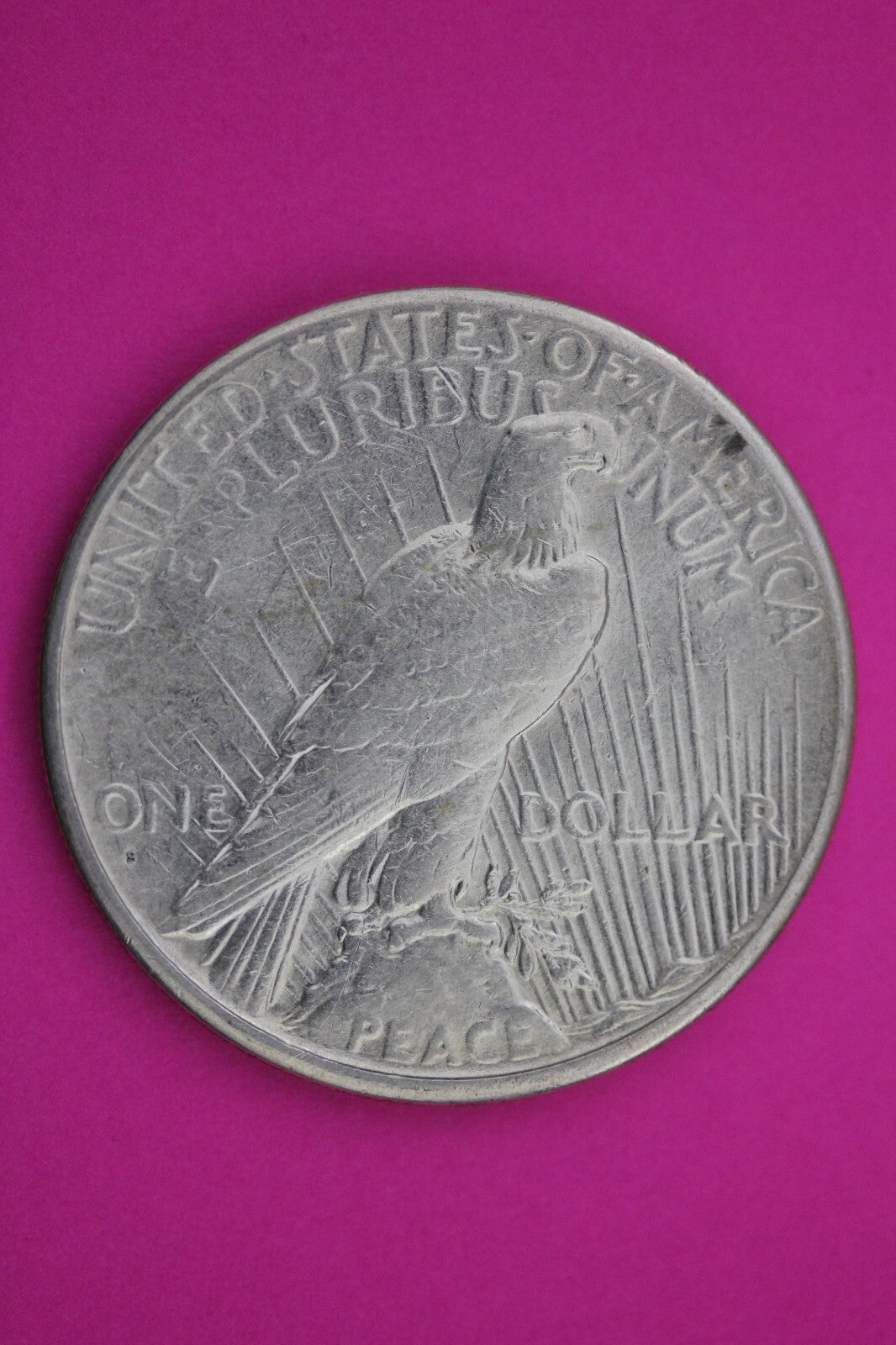 High Grade 1926 S Peace Silver Dollar LIberty Coin Guaranteed Authentic 0301N