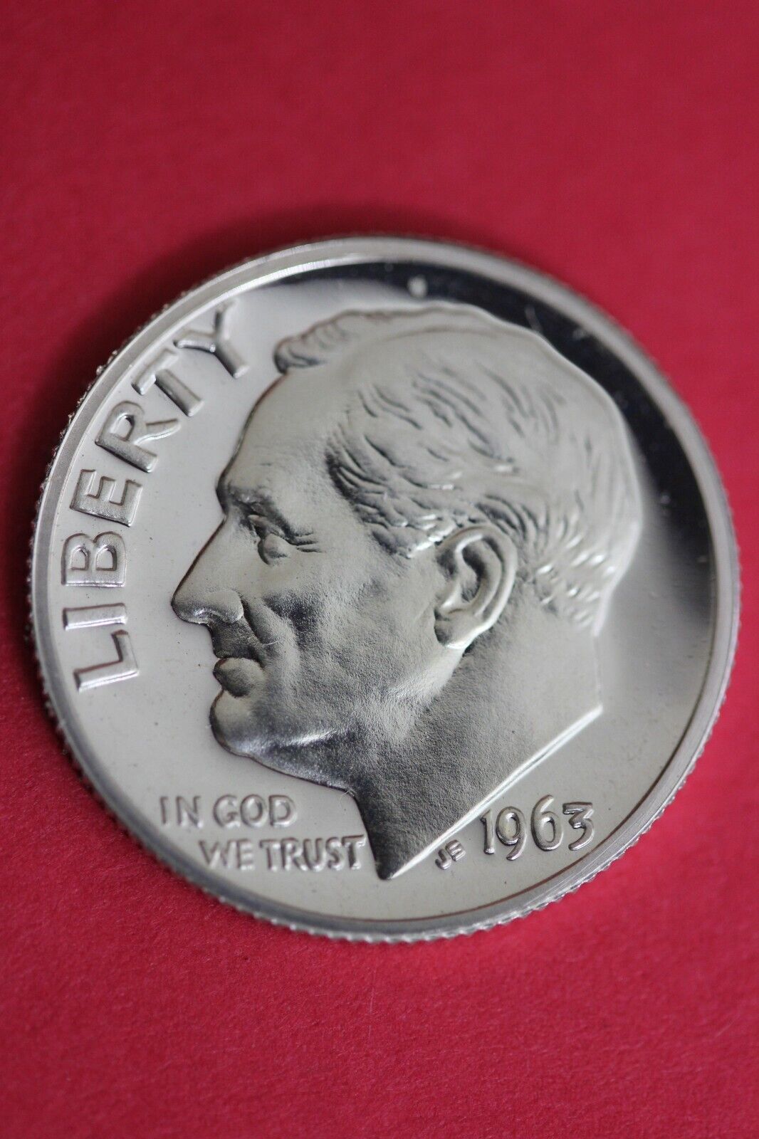 1963 Silver Proof Roosevelt Dime Exact Coin Shown 09