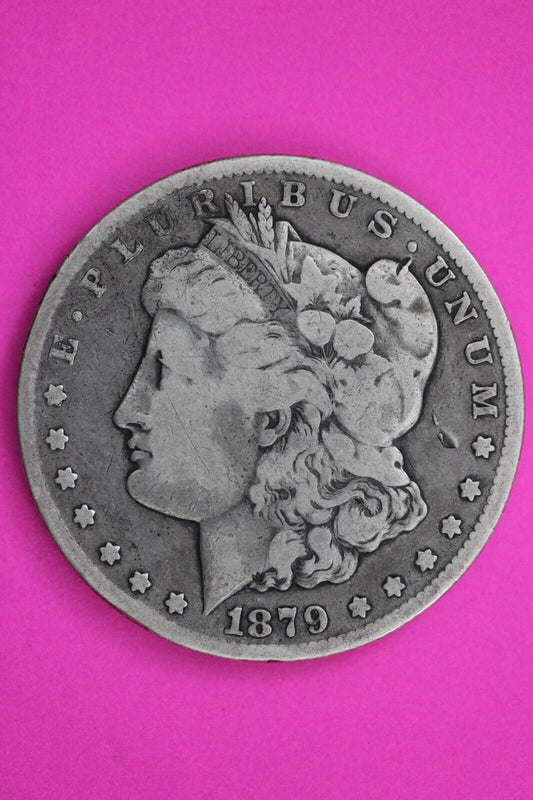 Carson City 1879 CC Morgan Liberty Silver Dollar Rare Key Date Coin 117