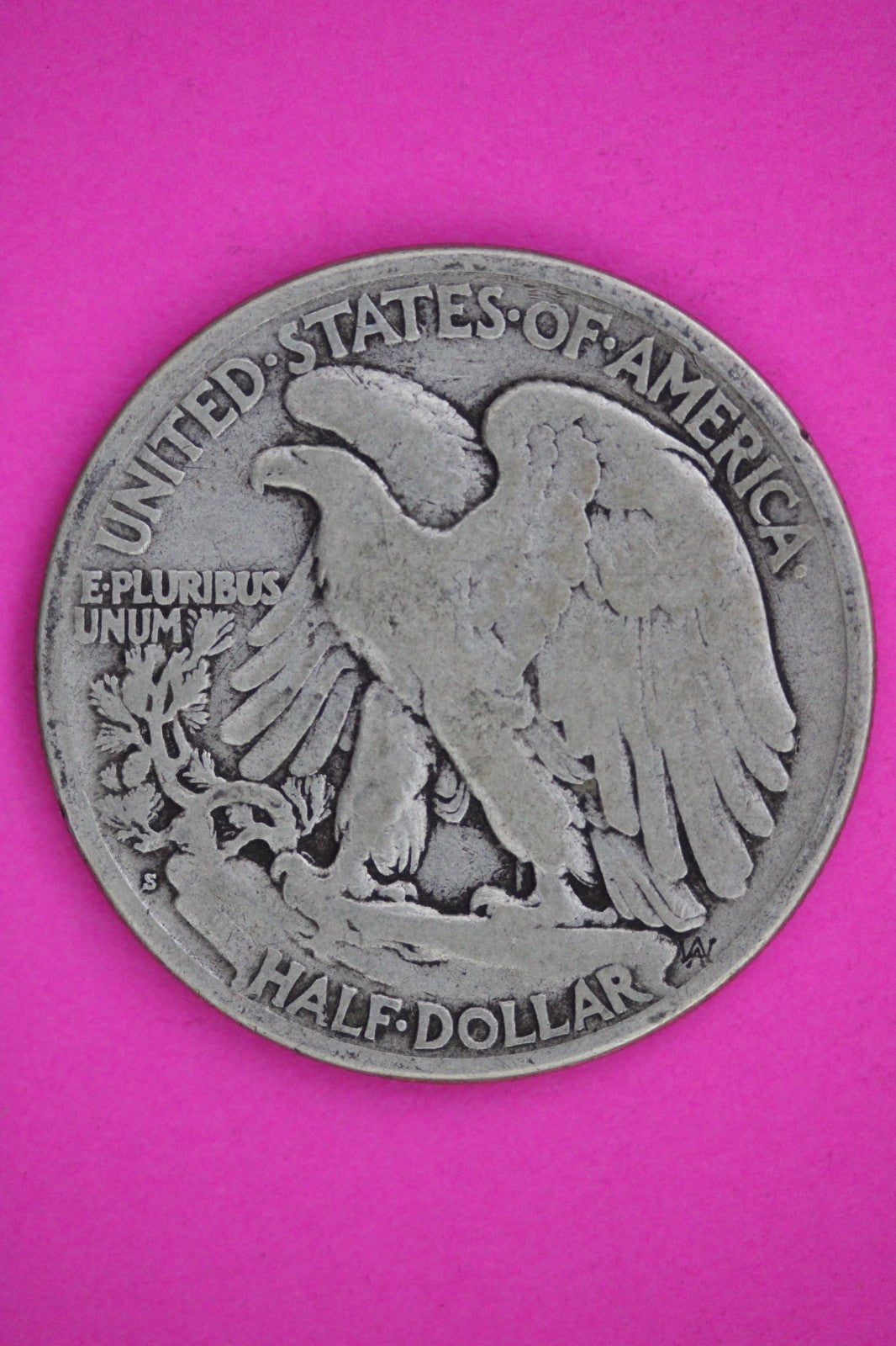 1923 S Walking Liberty Walker Half Dollar Coin Guaranteed Authentic Genuine 2410