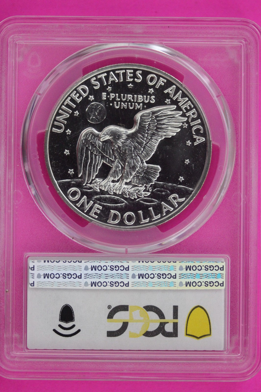 1971 S PR 69 CAM Silver Ike Eisenhower Dollar PCGS Certified Authentic Slab 987
