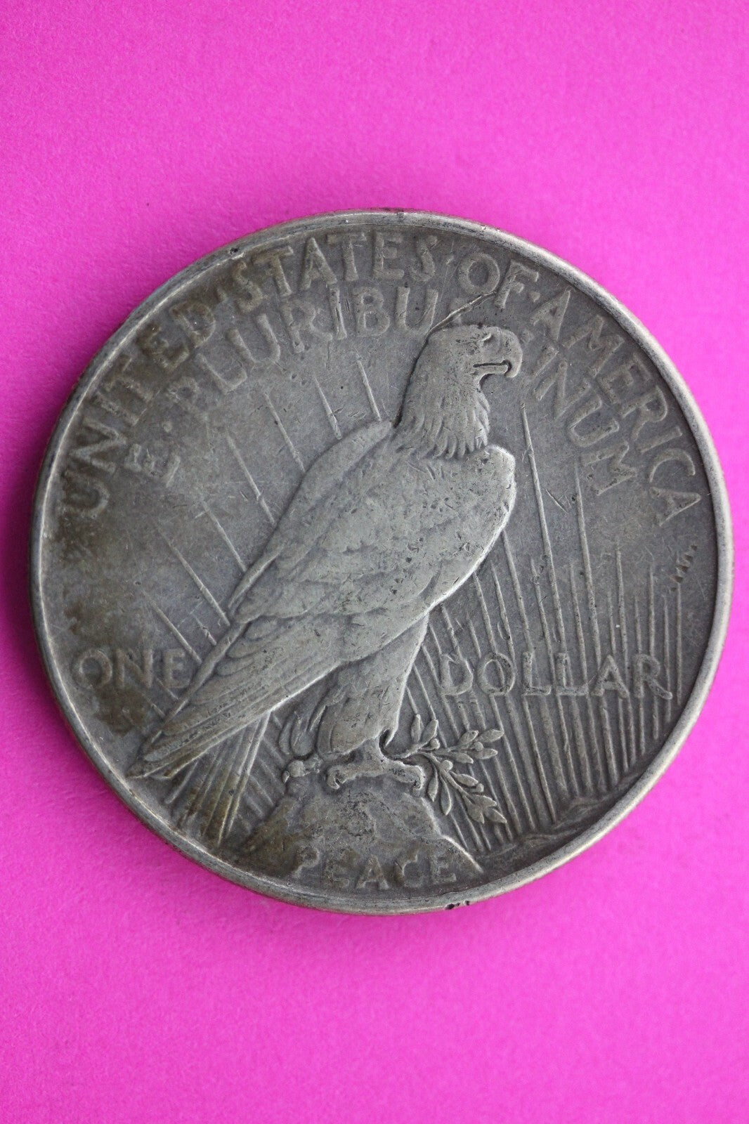 High Grade 1935 P Peace Silver Dollar LIberty Coin Guaranteed Authentic 0358N