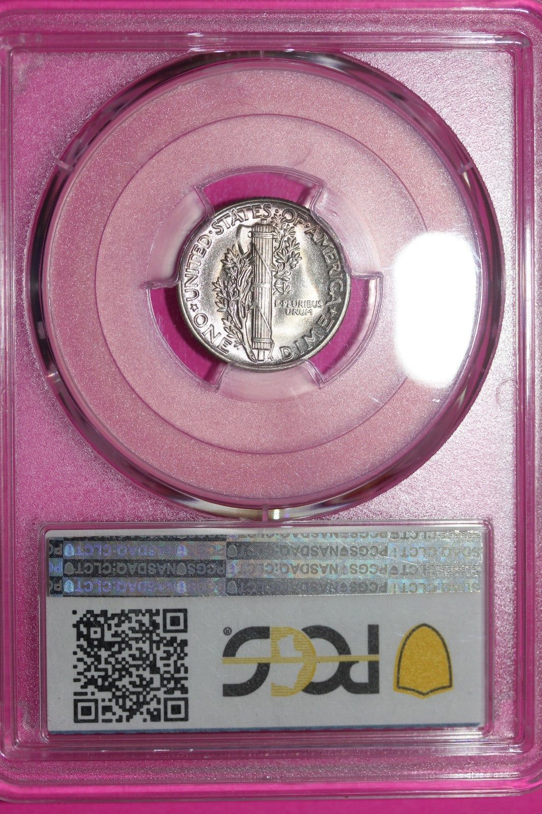Toned 1945 P MS 66 Mercury Liberty Dime PCGS Certified Graded Authentic 87