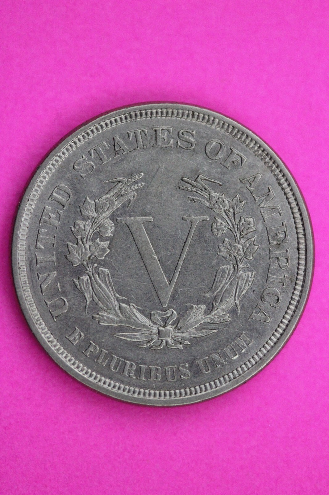 High Grade 1883 No Cents V Liberty Nickel Exact Coin Pictured Scarce Key Date 02