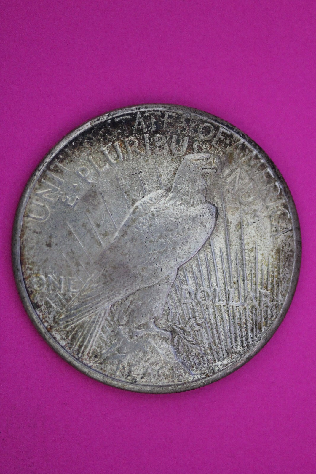 Toned 1922 S Liberty Peace Silver Dollar Semi Key Date San Francisco Coin 18