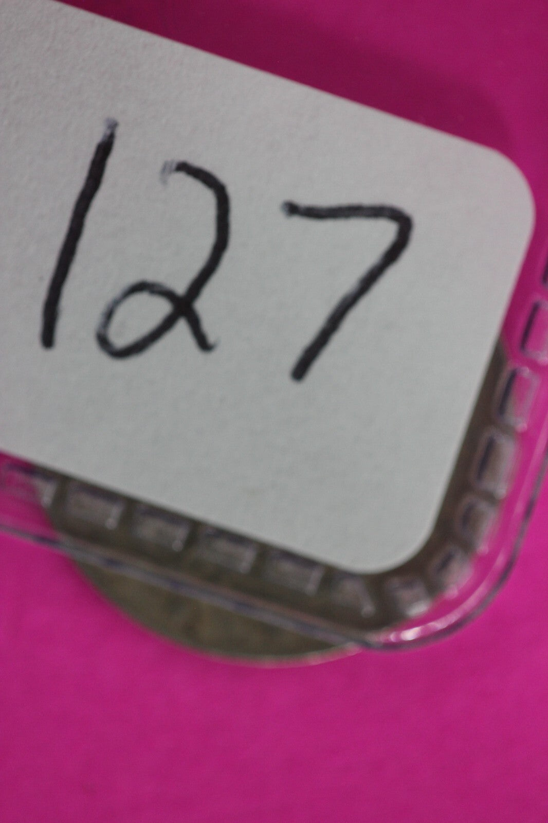 High Grade 1858 Trime 3 Three Cent Silver Dime Bent Semi Key Date Coin 127