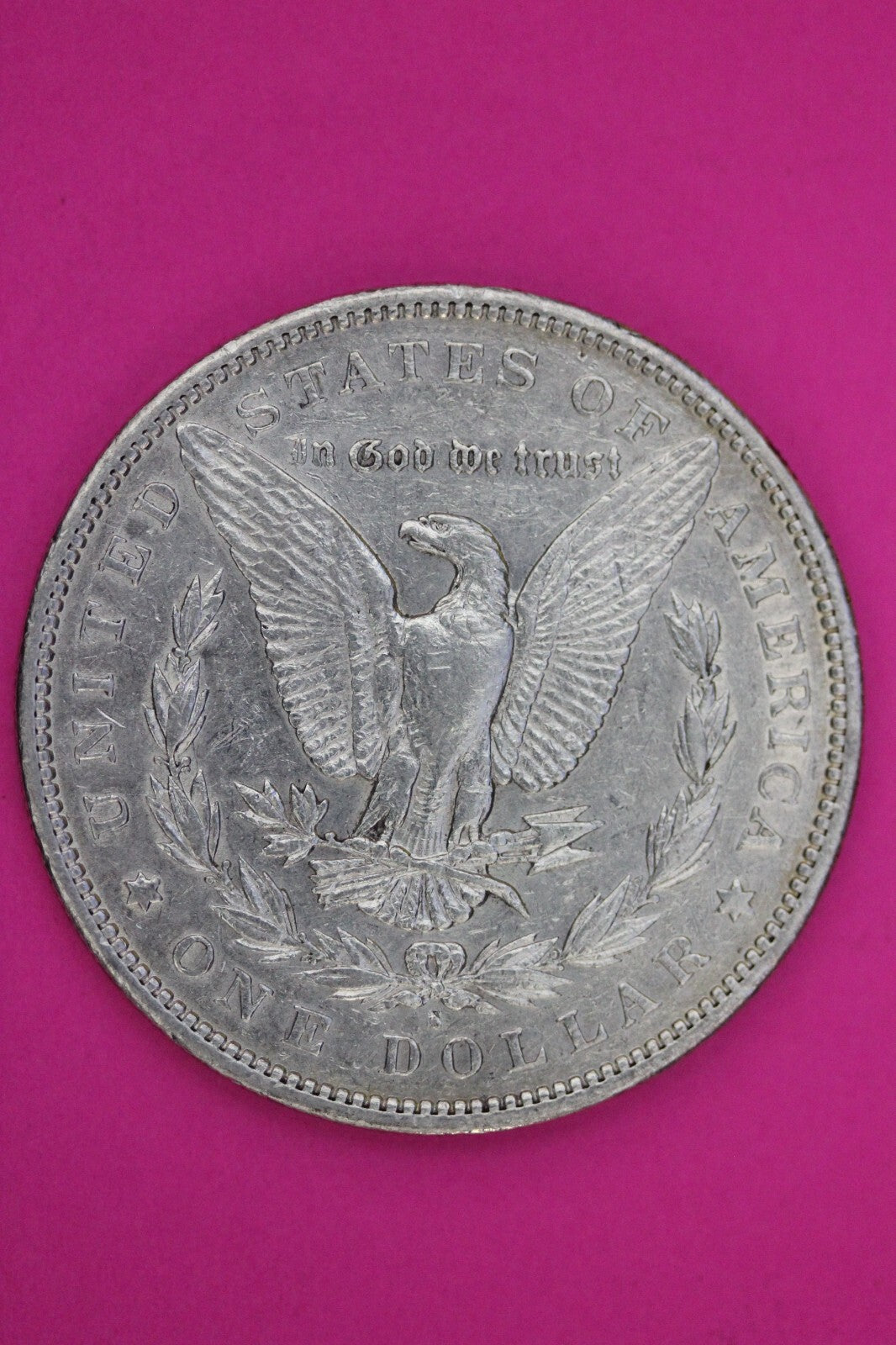 High Grade 1898 S Morgan Liberty Silver Dollar Scarce Semi Key Date Coin 155