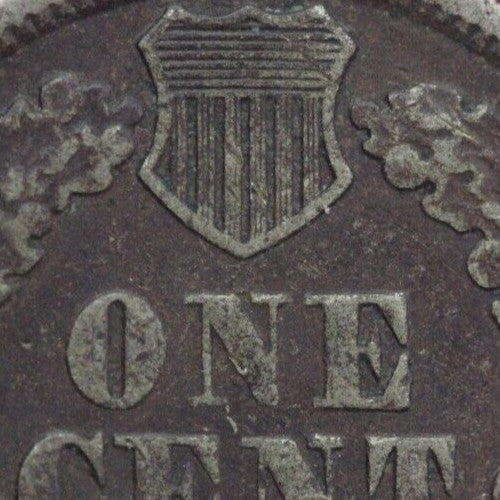 1862 Copper Nickel Indian Head Cent Penny Exact Early Type Coin Pictured 25
