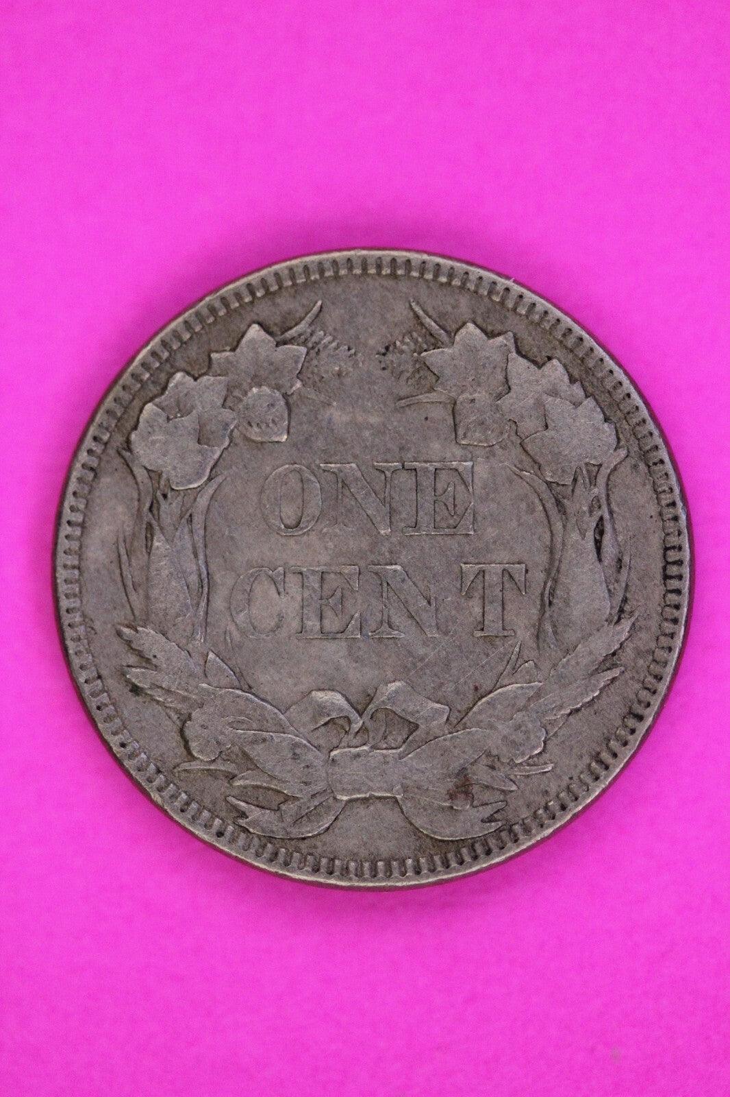 1857 Flying Eagle Cent Penny You Get The Exact Same Scarce Coin In Pics 136