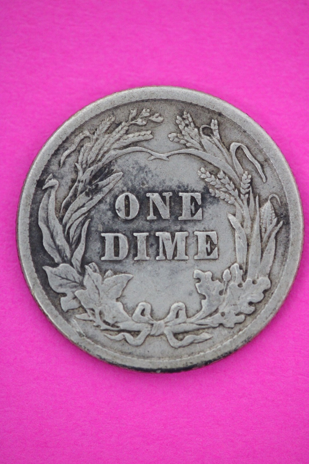 1914 P Barber Liberty Dime Scarce Semi Key Date Silver Coin Philadelphia Mint 36