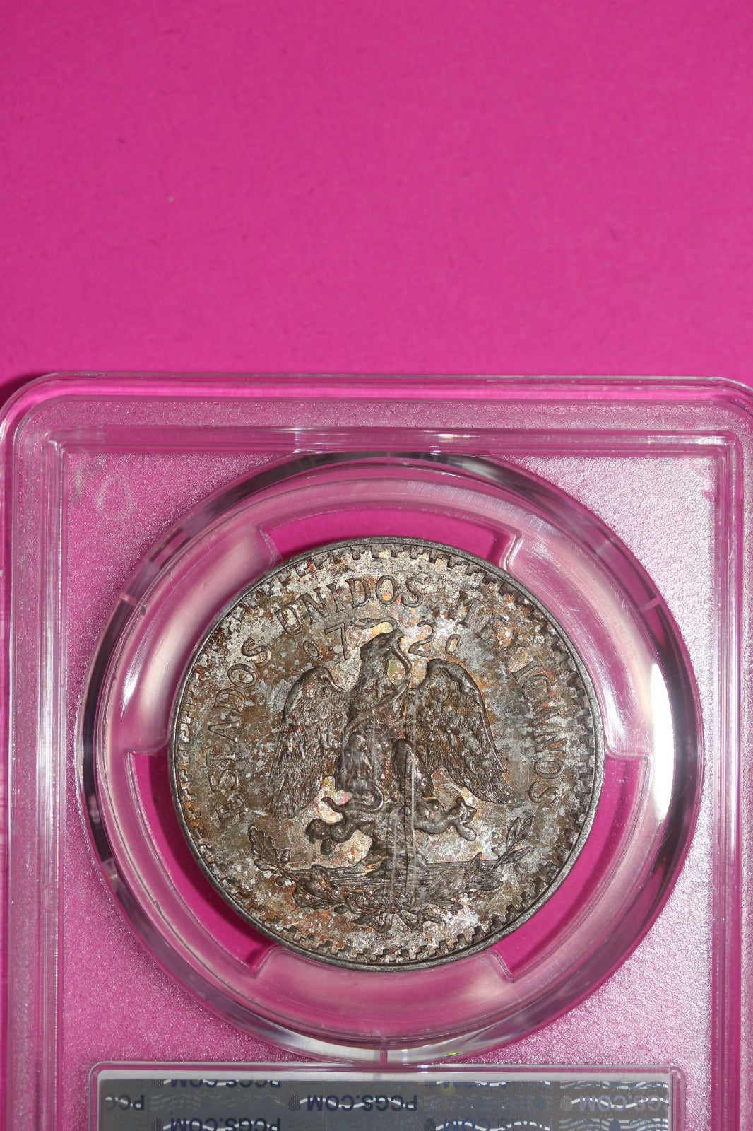 1932 M MS 66 Mexico Peso Open 9 KM-455 PCGS Certified Graded Authentic Slab 1212