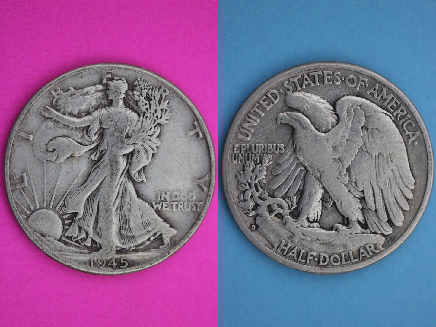 6 Standard Ounces Coin Weight 90% Silver Junk Walking Liberty Half Dollars Halve