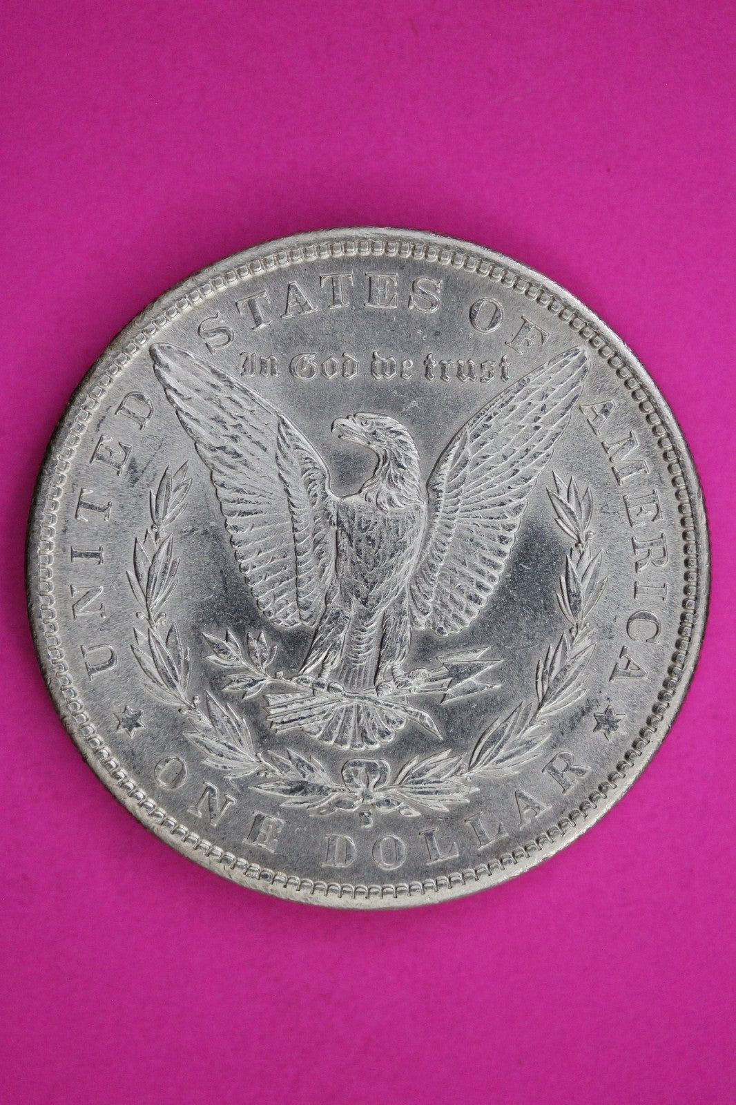 High Grade 1890 S Morgan Liberty Silver Dollar Guaranteed Authentic Coin 1826