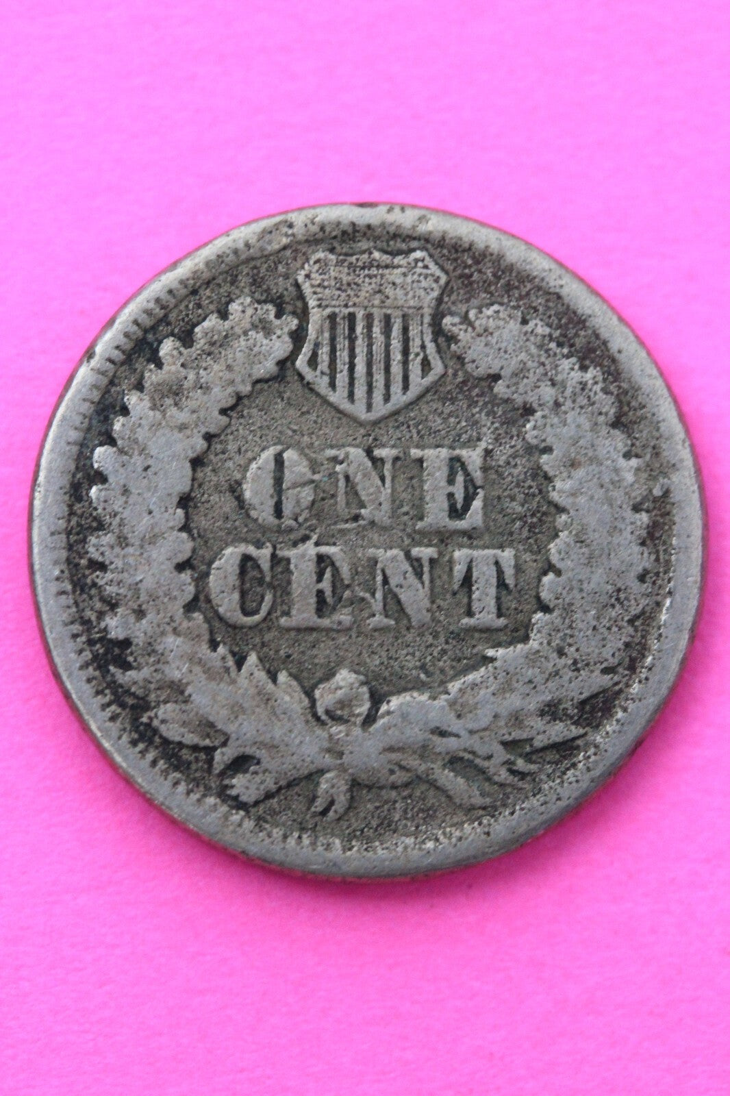 1863 Copper Nickel Indian Head Cent Penny Exact Early Type Coin Pictured 79
