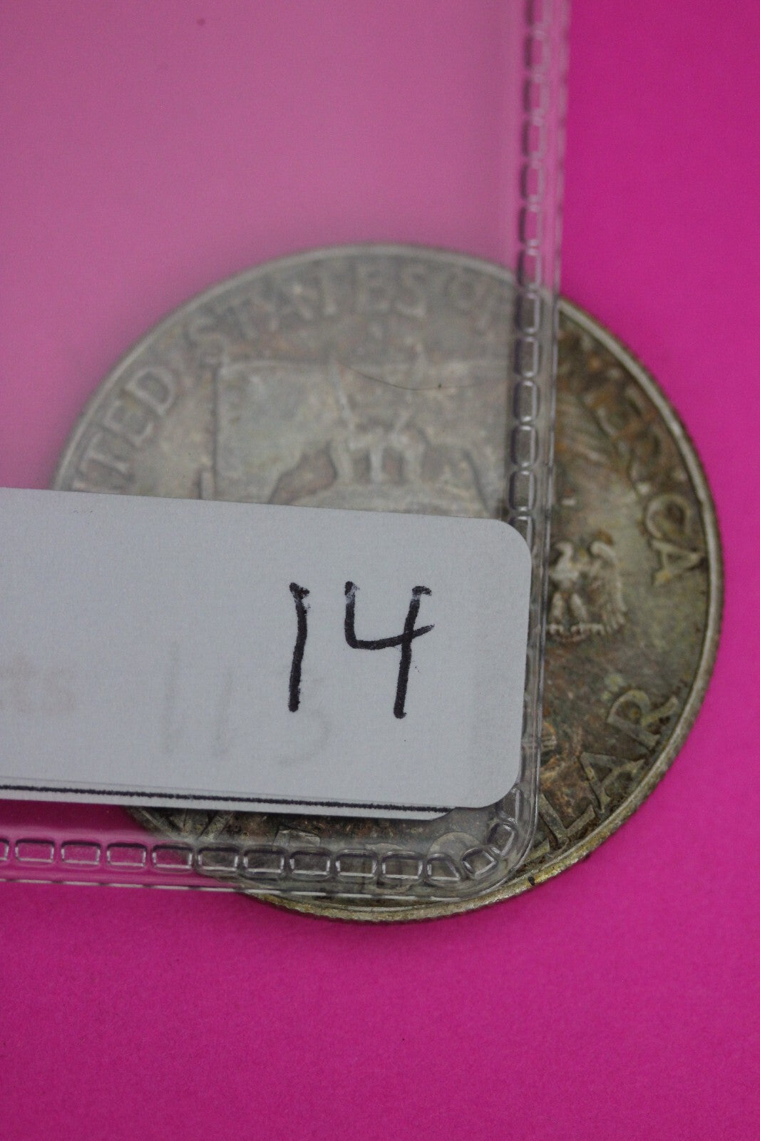 High Grade Toned 1949 S Ben Franklin Silver Half Dollar Exact Coin Shown 14