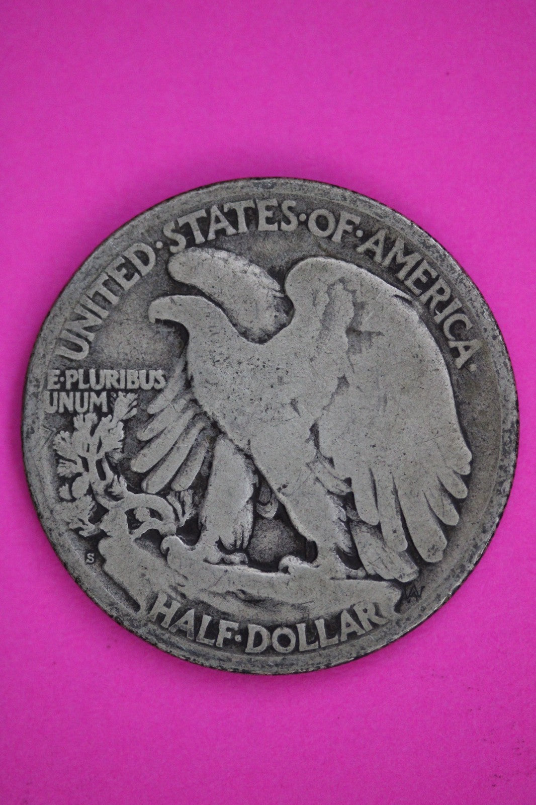 1923 S Walking Liberty Silver Half Dollar Guaranteed Authentic Genuine Coin 2911