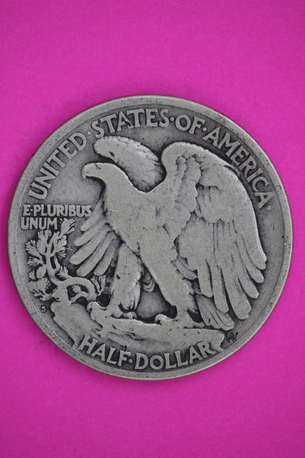 1920 S Walking Liberty Walker Half Dollar Coin Guaranteed Authentic Genuine 2397