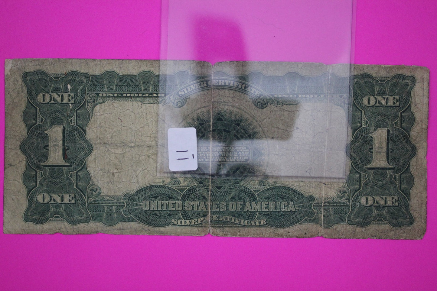 1899 $1 One Dollar Black Eagle Silver Certificate FR 228 Guaranteed Authentic 11