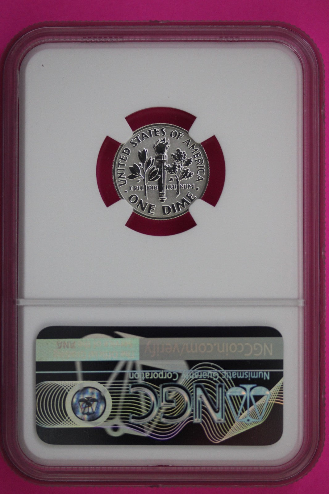 2018 S PF 70 Reverse Proof Roosevelt Silver Dime 1 Coin From a Proof Set NGC 227