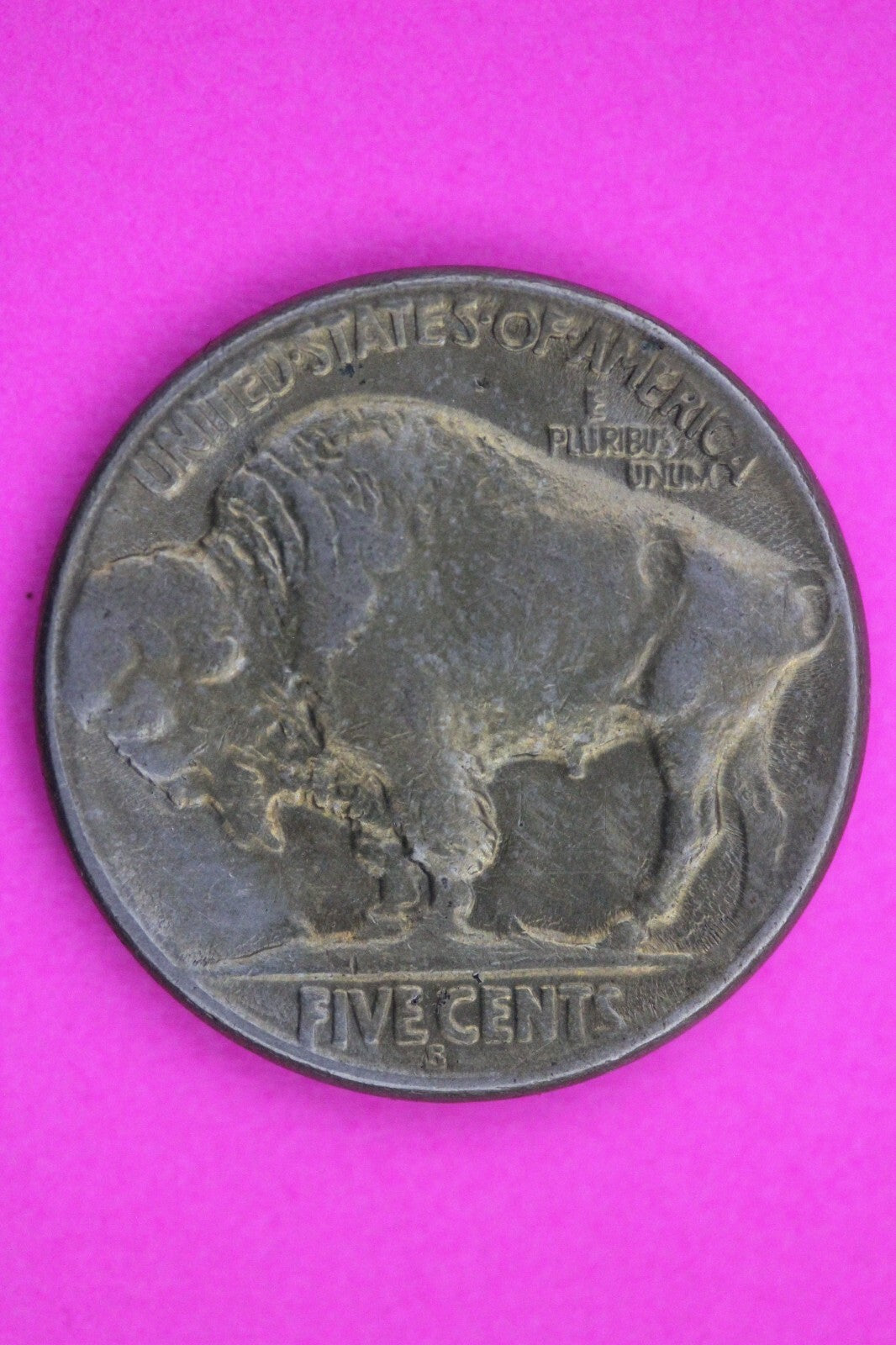 High Grade 1923 S Buffalo Indian Nickel Exact Coin Pictured Free Shipping 0054