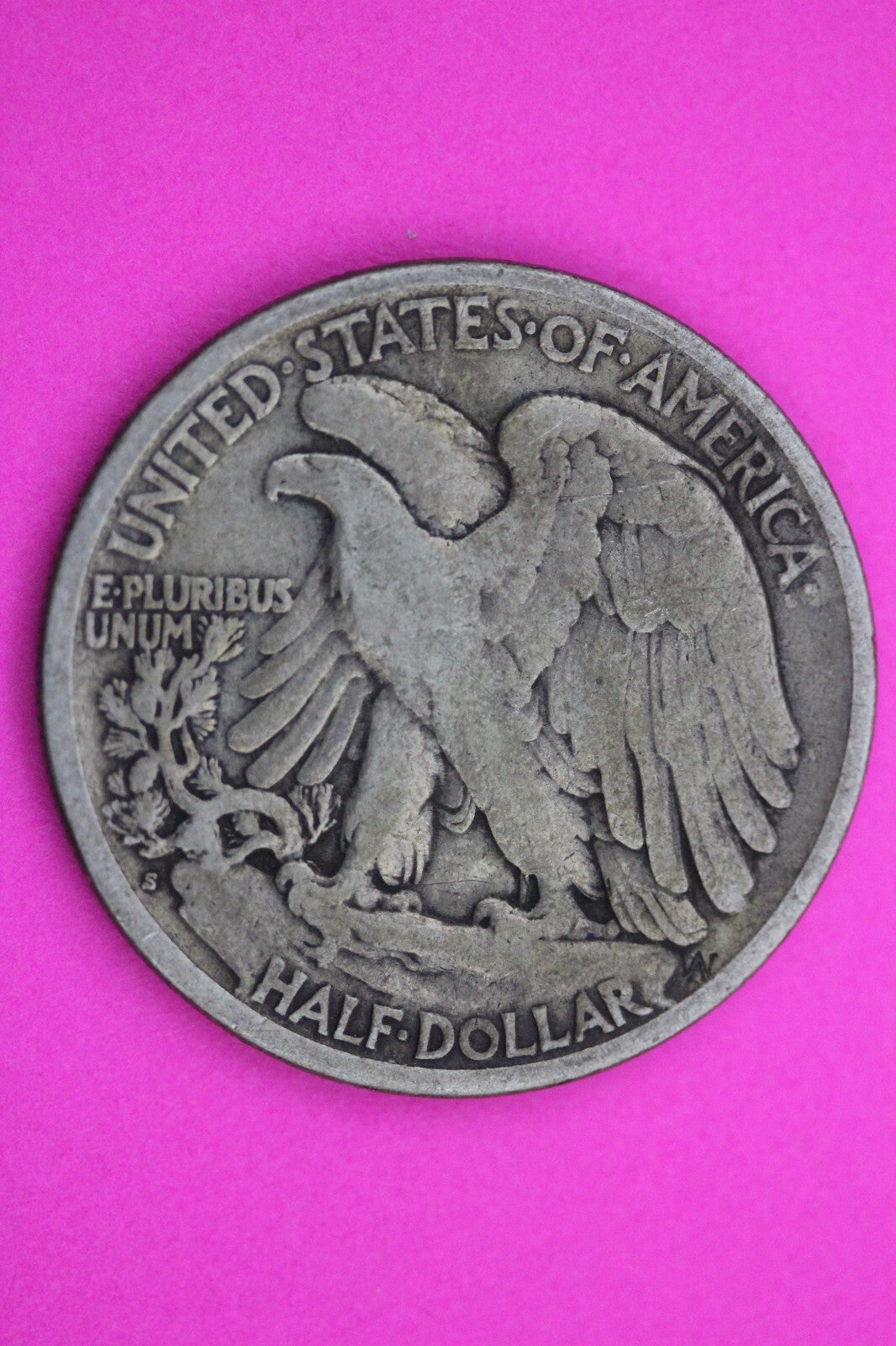 1918 S Walking Liberty Half Dollar Scarce Semi Key Date Silver Walker Coin 0009