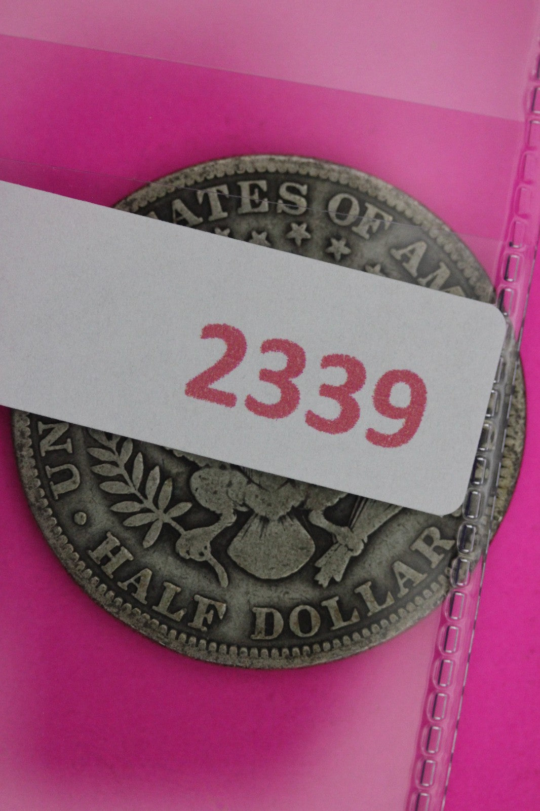 1910 P Barber Liberty Silver Half Dollar Guaranteed Authentic Genuine Coin 2339