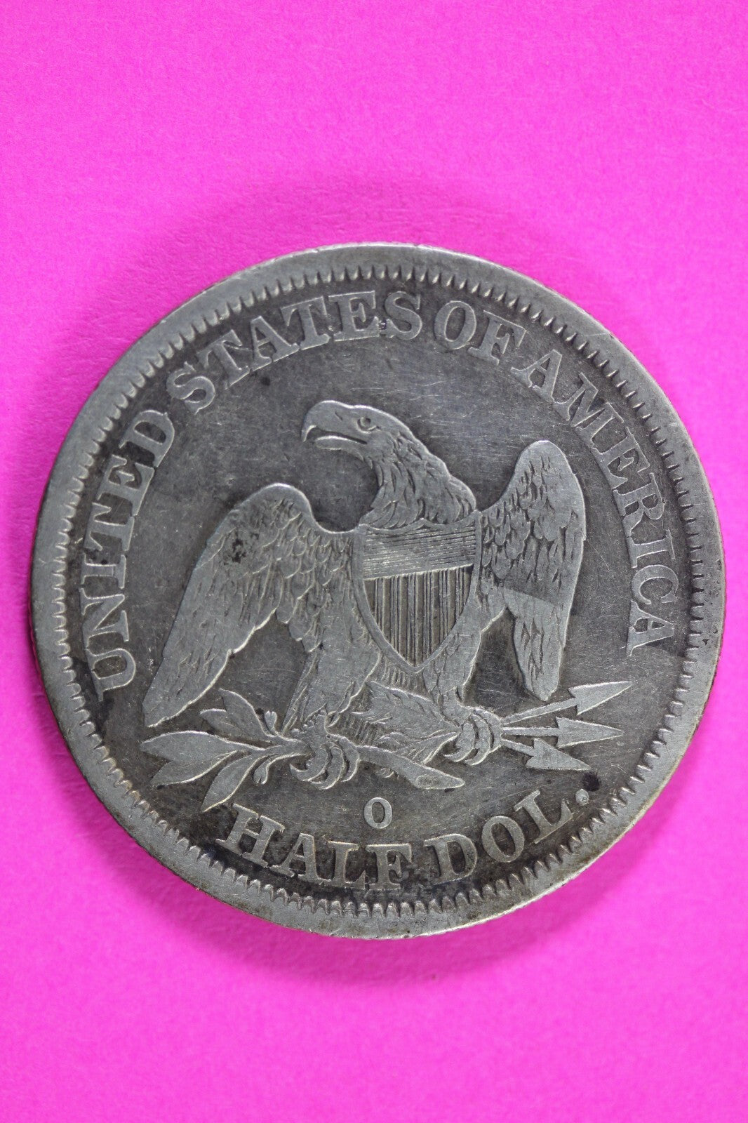 1844 O Seated Liberty Half Dollar Silver Semi Key Date Coin WB-3 R-4 34