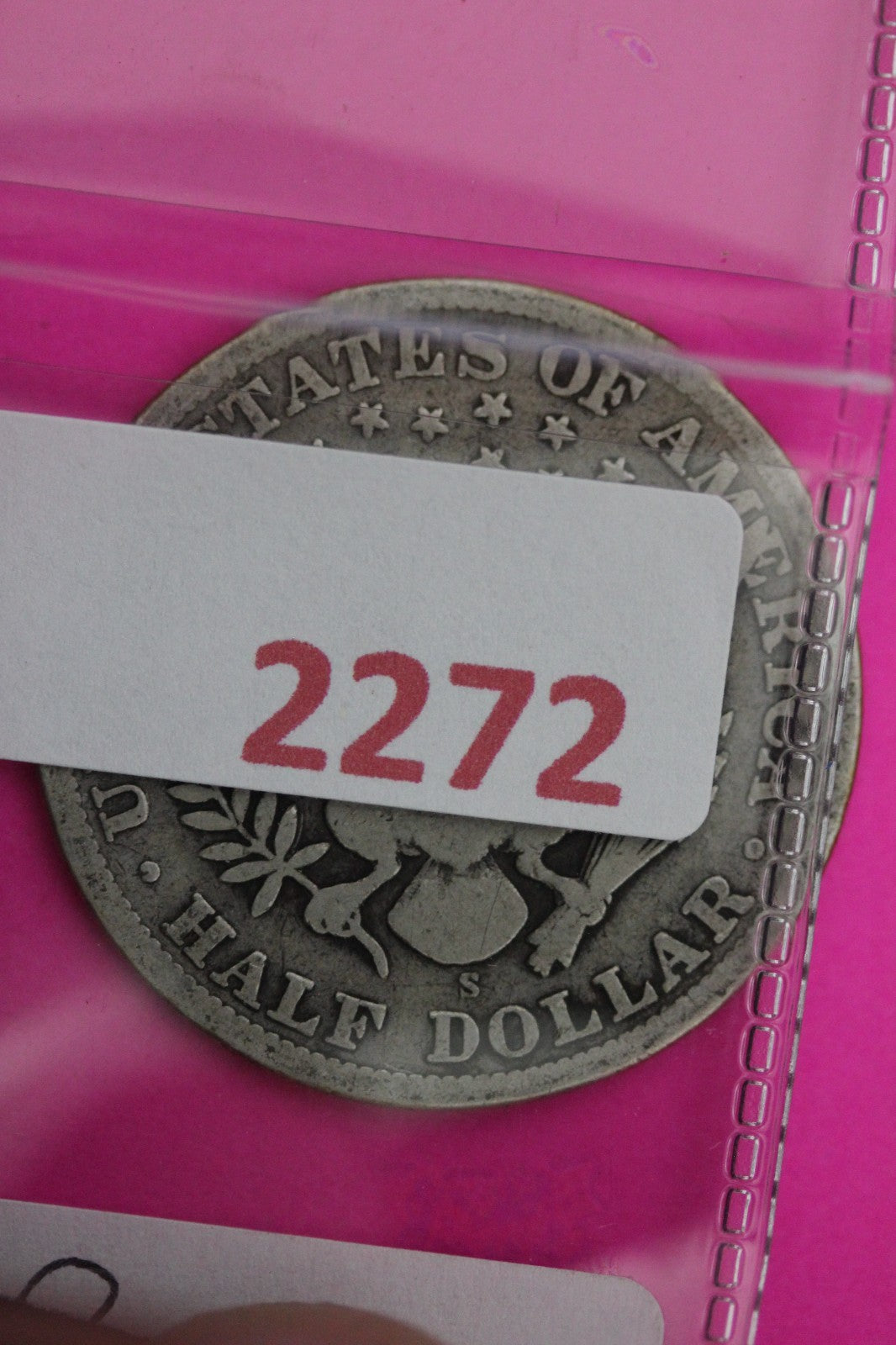 1905 S Barber Liberty Silver Half Dollar Guaranteed Authentic Genuine Coin 2272