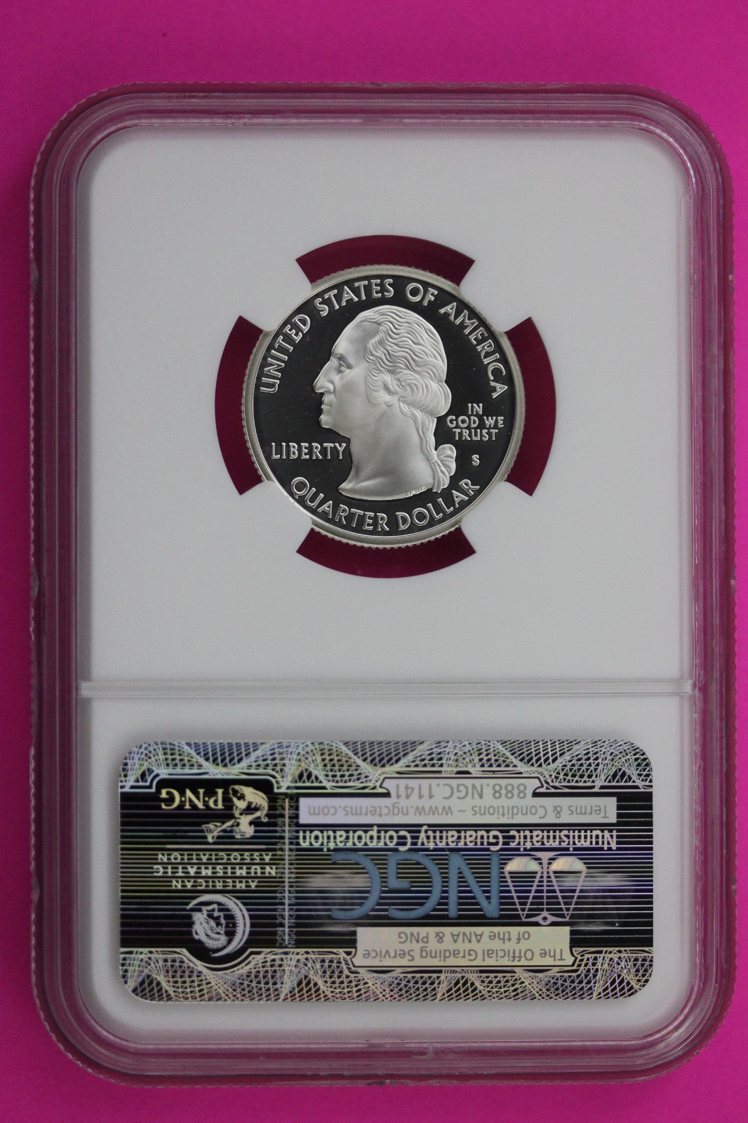 2006 S PF 70 Colorado Silver State Quarter NGC Certified Authentic Slab 452