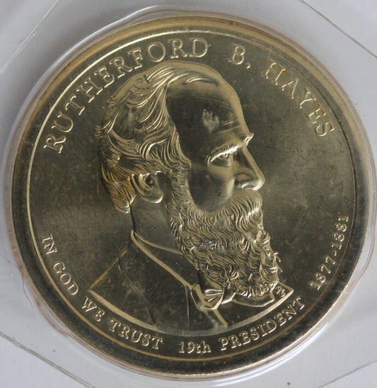 Gem BU 2011 D Rutherford Hayes Presidential Dollar Mint Cello Exact Coin TOM 47