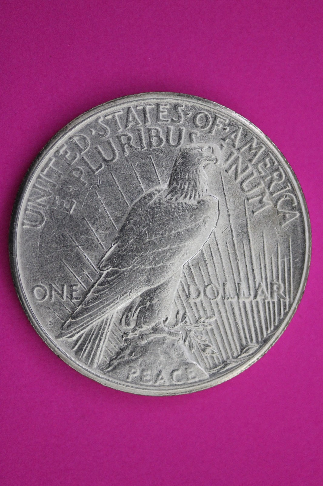 1925 S Peace Silver Dollar LIberty Coin Guaranteed Authentic U.S.A. Seller 1961