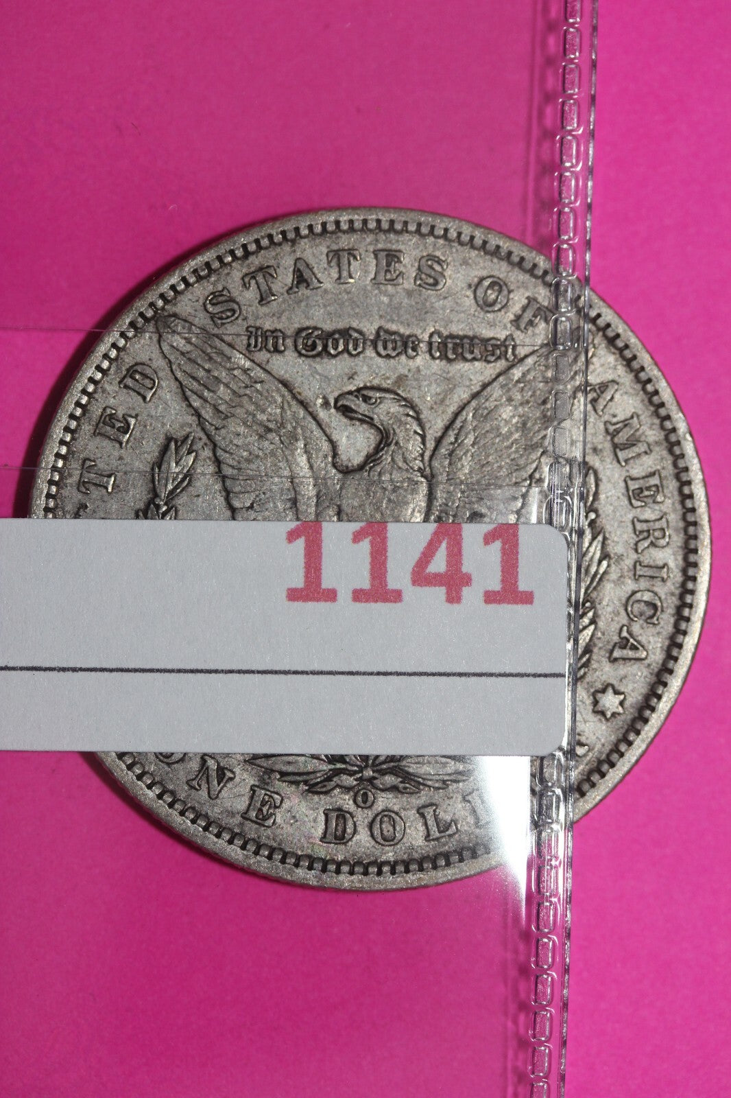 1891 O Morgan Liberty Silver Dollar Guaranteed Authentic & Genuine Coin 1141