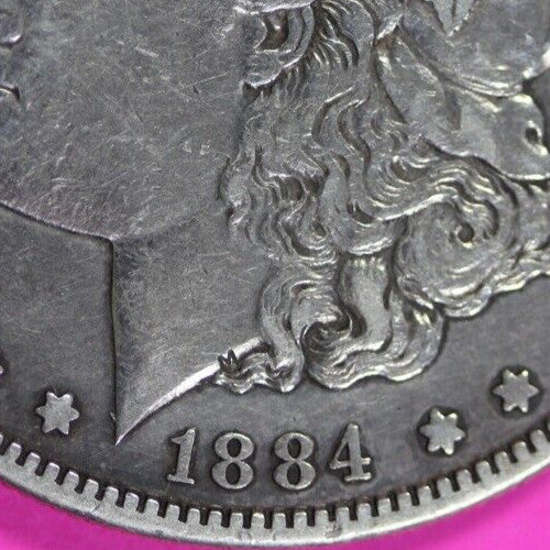 High Grade 1884 S Morgan Liberty Silver Dollar Rare Key Date San Francisco 116