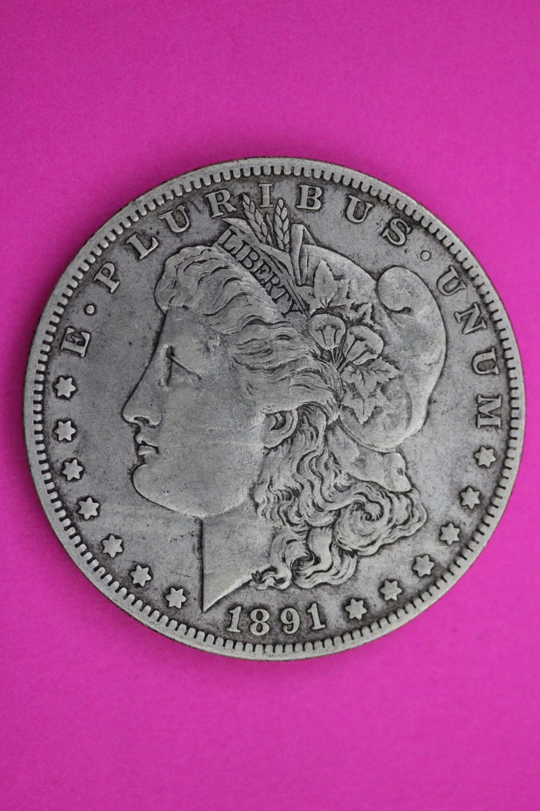 1891 O Morgan Silver Dollar Coin Guaranteed Authentic U.S.A American Seller 1981