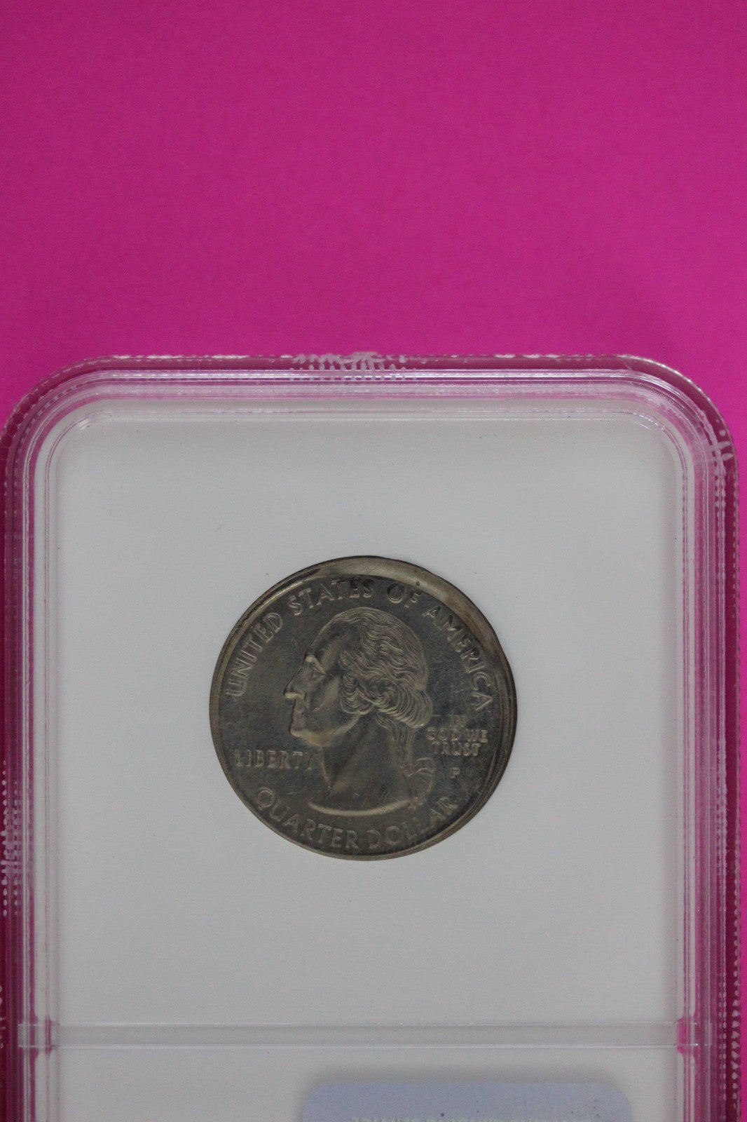 Mint Error Broadstruck 1999 P MS 62 Conecticutt State Quarter NGC Certified 159