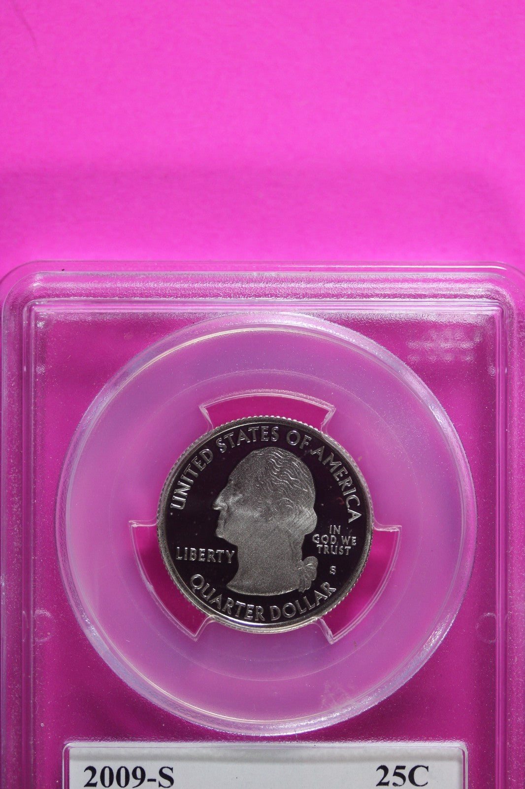 2009 S Proof Mariana Islands Clad Parks Quarter PCGS Certified Graded Slab 188