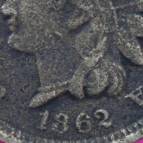 1862 Copper Nickel Indian Head Cent Penny Early Type Coin Exact Coin Pictured 66