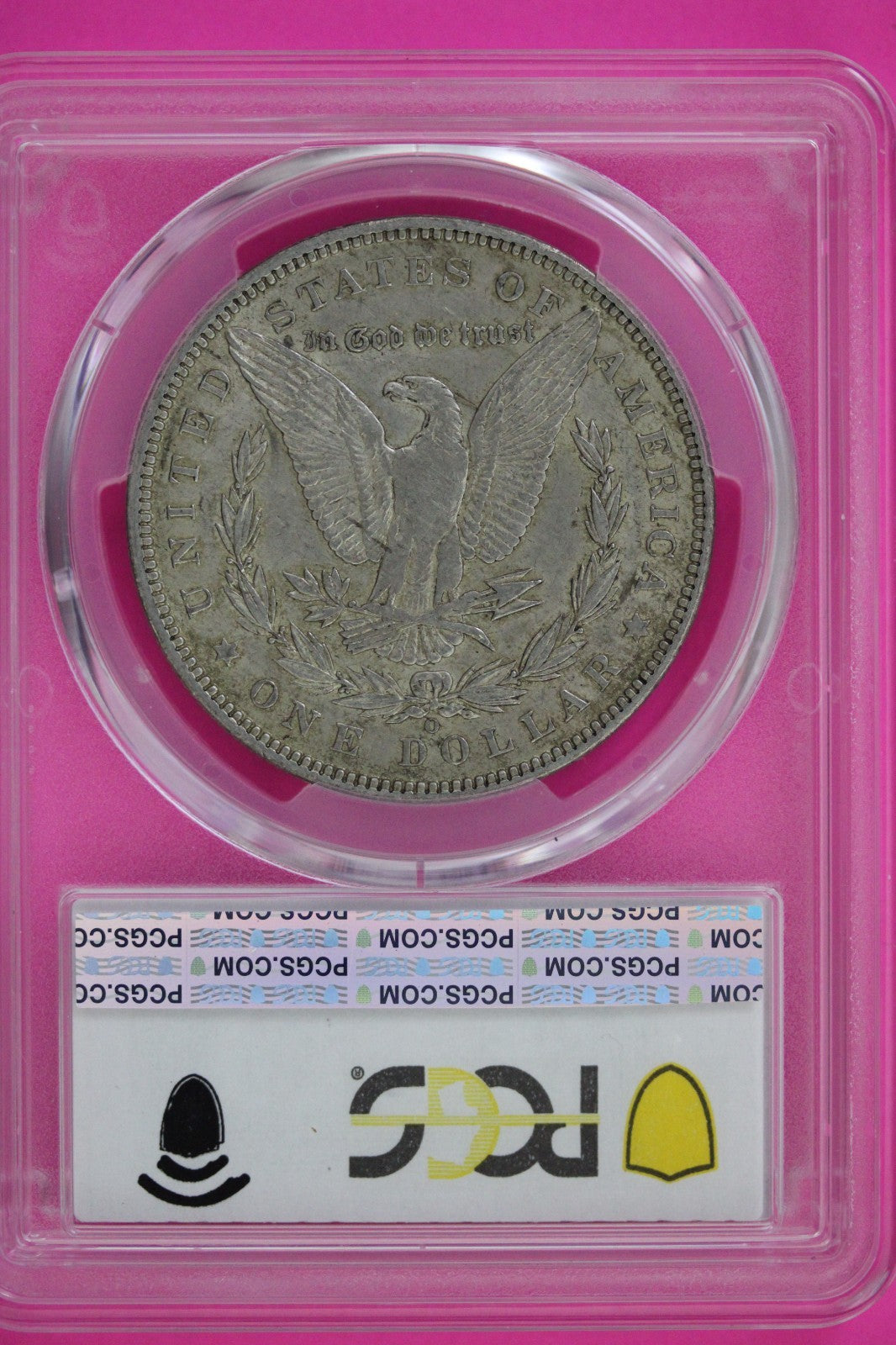 1892 O AU 50 Liberty Morgan Silver Dollar PCGS Graded Authentic Certified 89