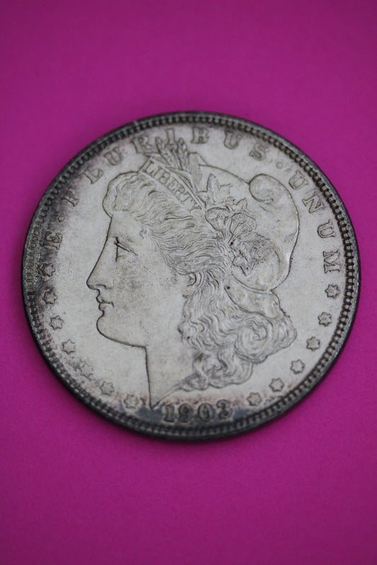 High Grade 1903 P Morgan Lady Liberty Rare Date Silver Dollar Authentic 2619