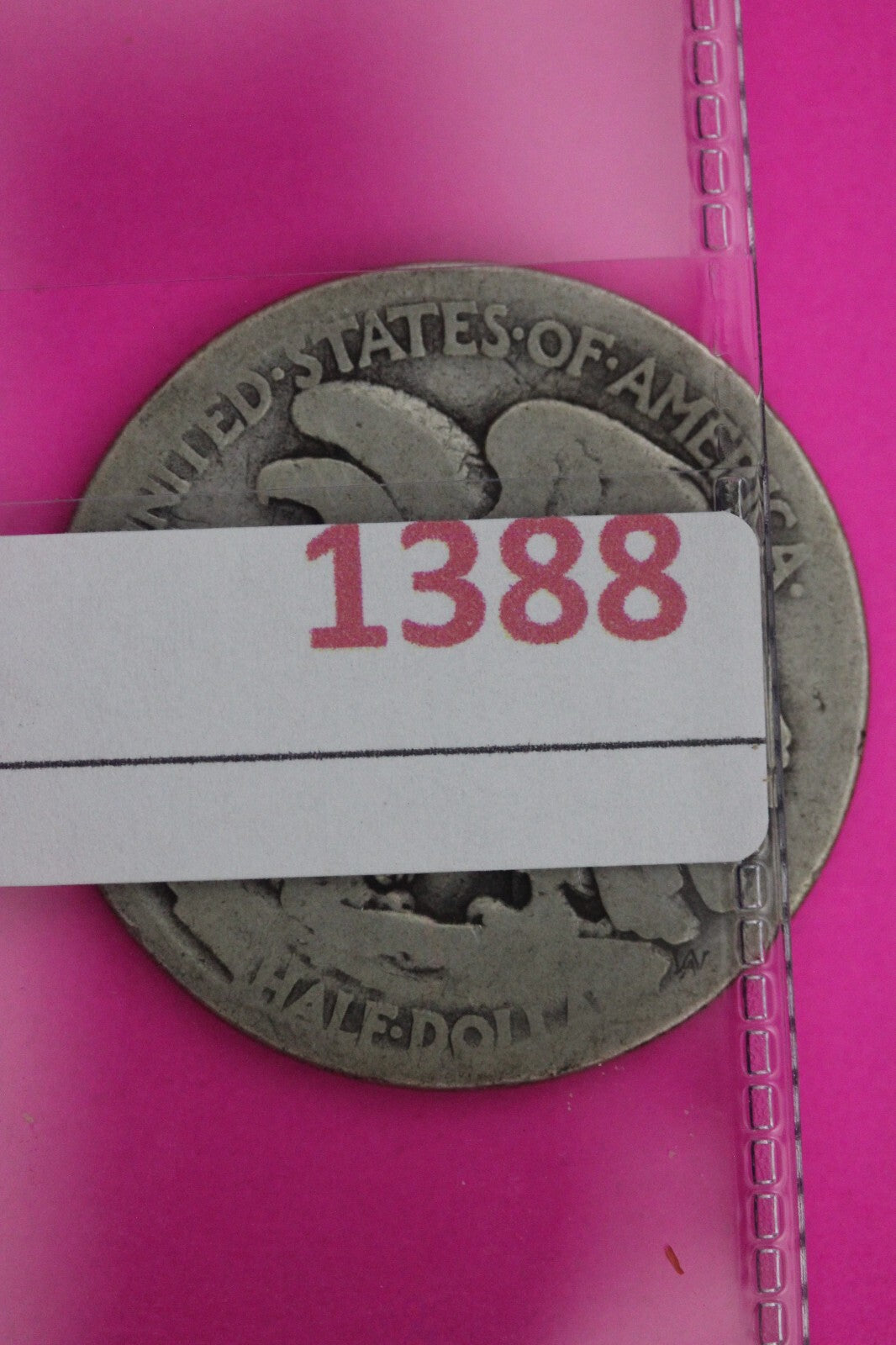 1916 S Obverse Walking Liberty Silver Half Dollar Guaranteed Authentic Coin 1388