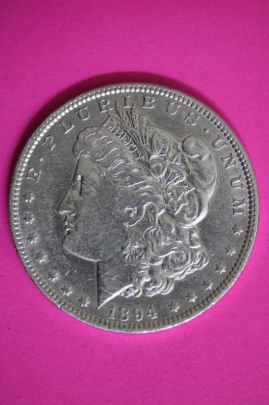 High Grade Key Date 1894 O Morgan Silver Dollar Exact Coin New Orleans Mint 215