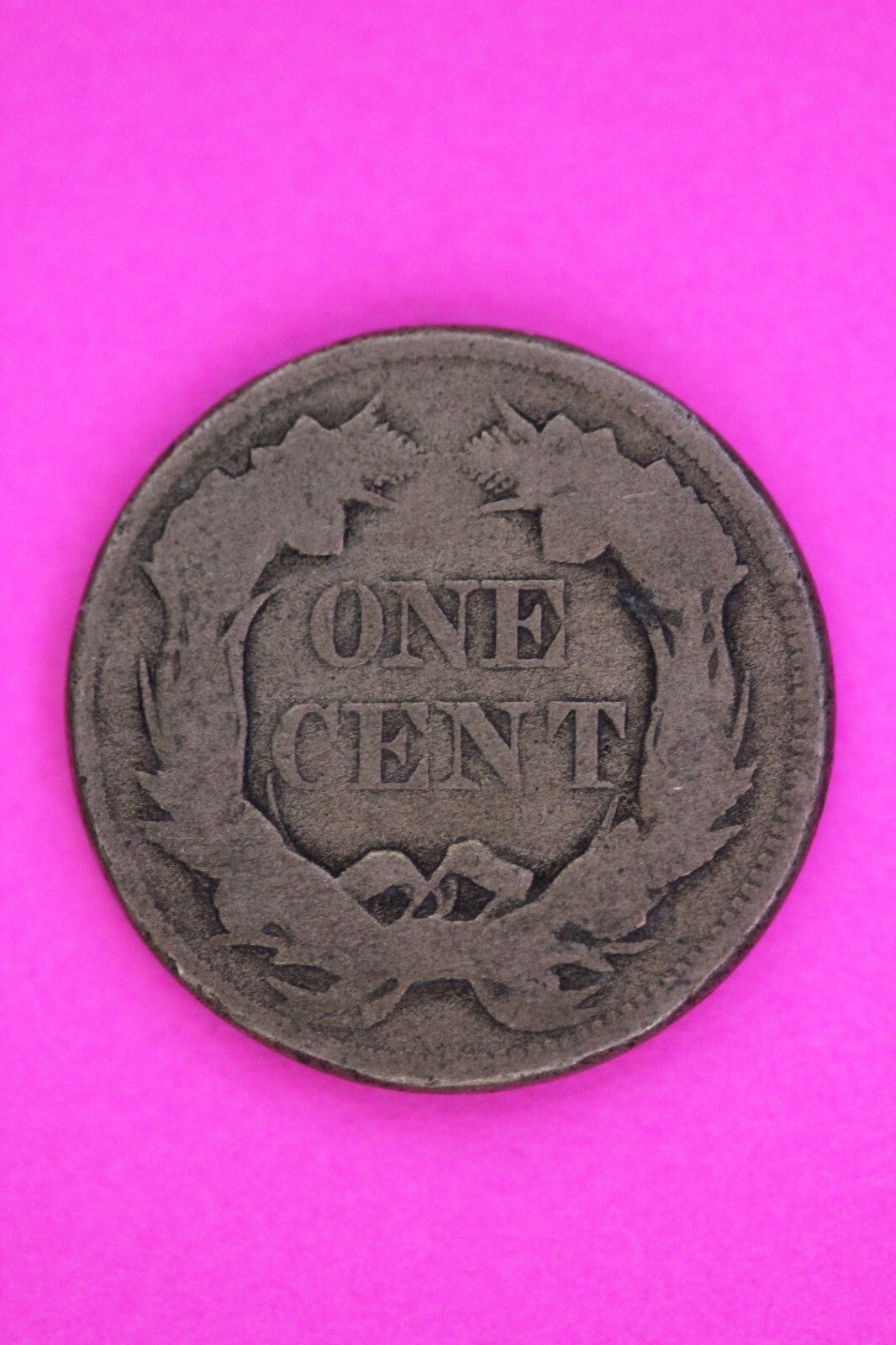 1857 Flying Eagle Cent Penny Exact Scarce Early Type Coin as Pictured 07