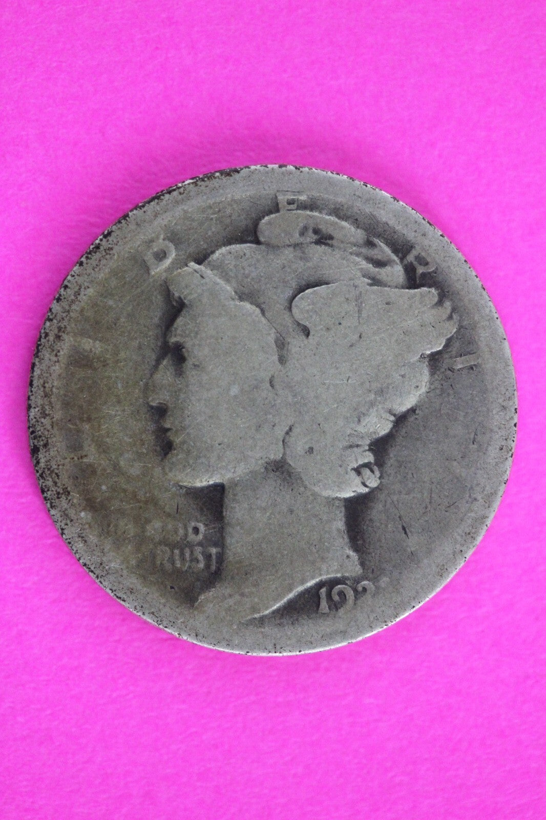 Key Date 1921 P Mercury Winged Liberty Dime Silver You Get Same Coin In Pics 13