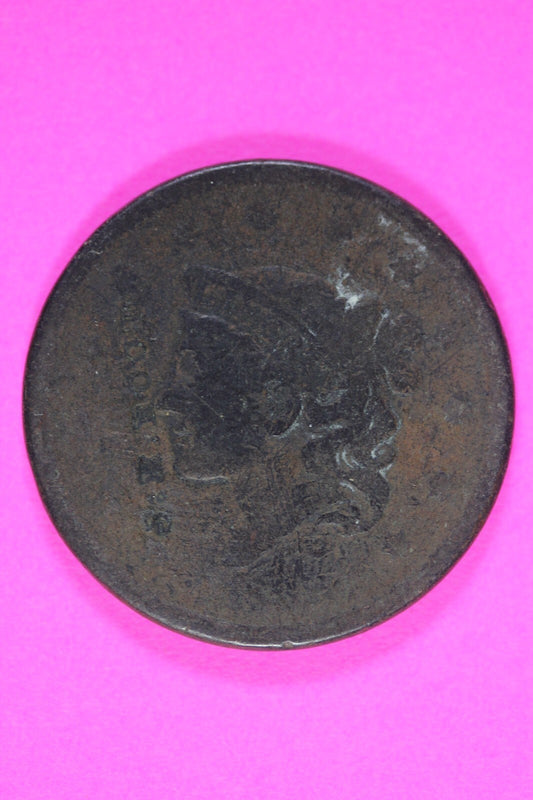 Store Counter Stamped Large Cent No Date Exact Coin Pictured Nice Reverse 12