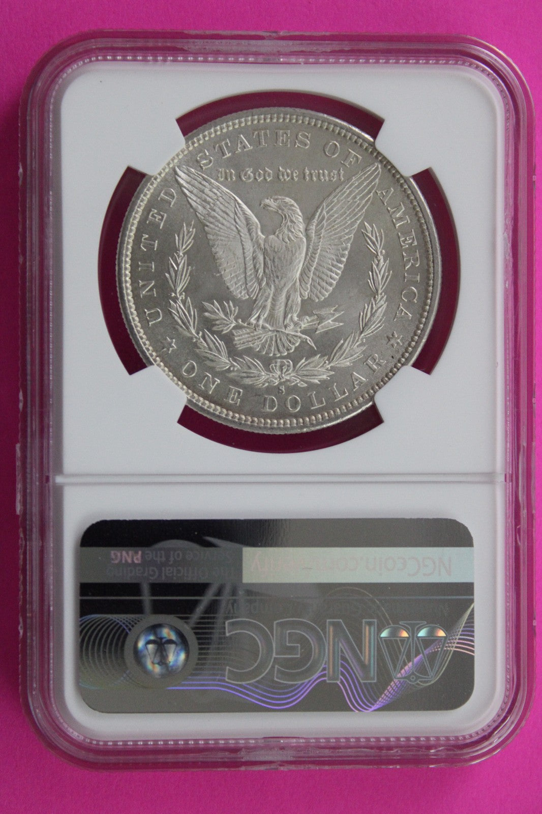 1880 S MS 64 Liberty Morgan Silver Dollar NGC Certified Graded Authentic 776
