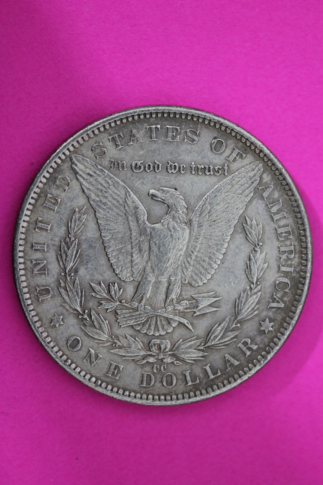 1891 CC Morgan Silver Dollar Coin Guaranteed Authentic USA American Seller 1984