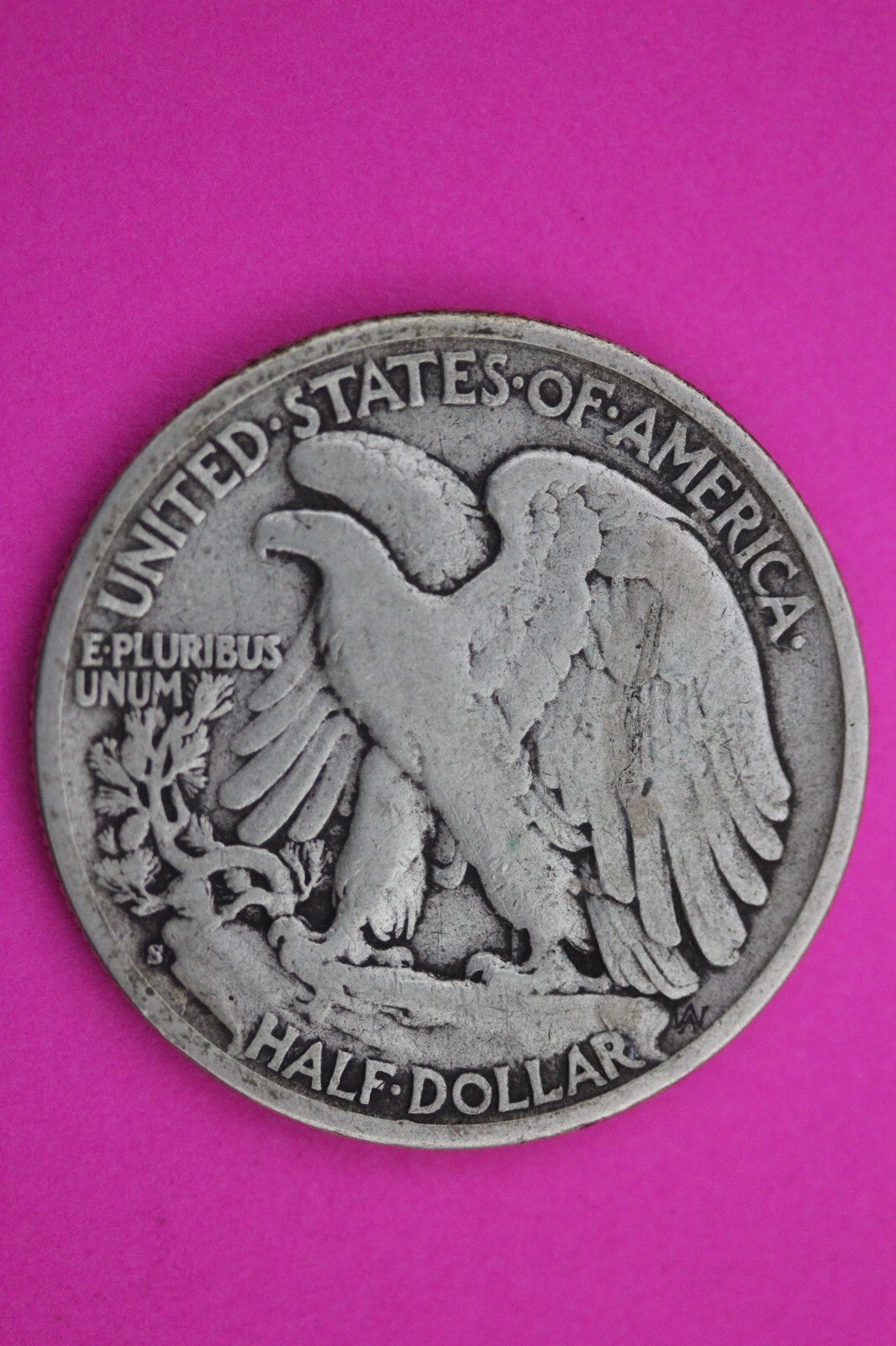 1928 S Walking Liberty Half Dollar Scarce Semi Key Date Silver Walker Coin 0006